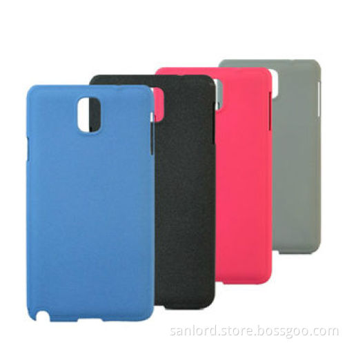 Sand Rubberized PC Case for Galaxy Note 3, Various Colors are Available